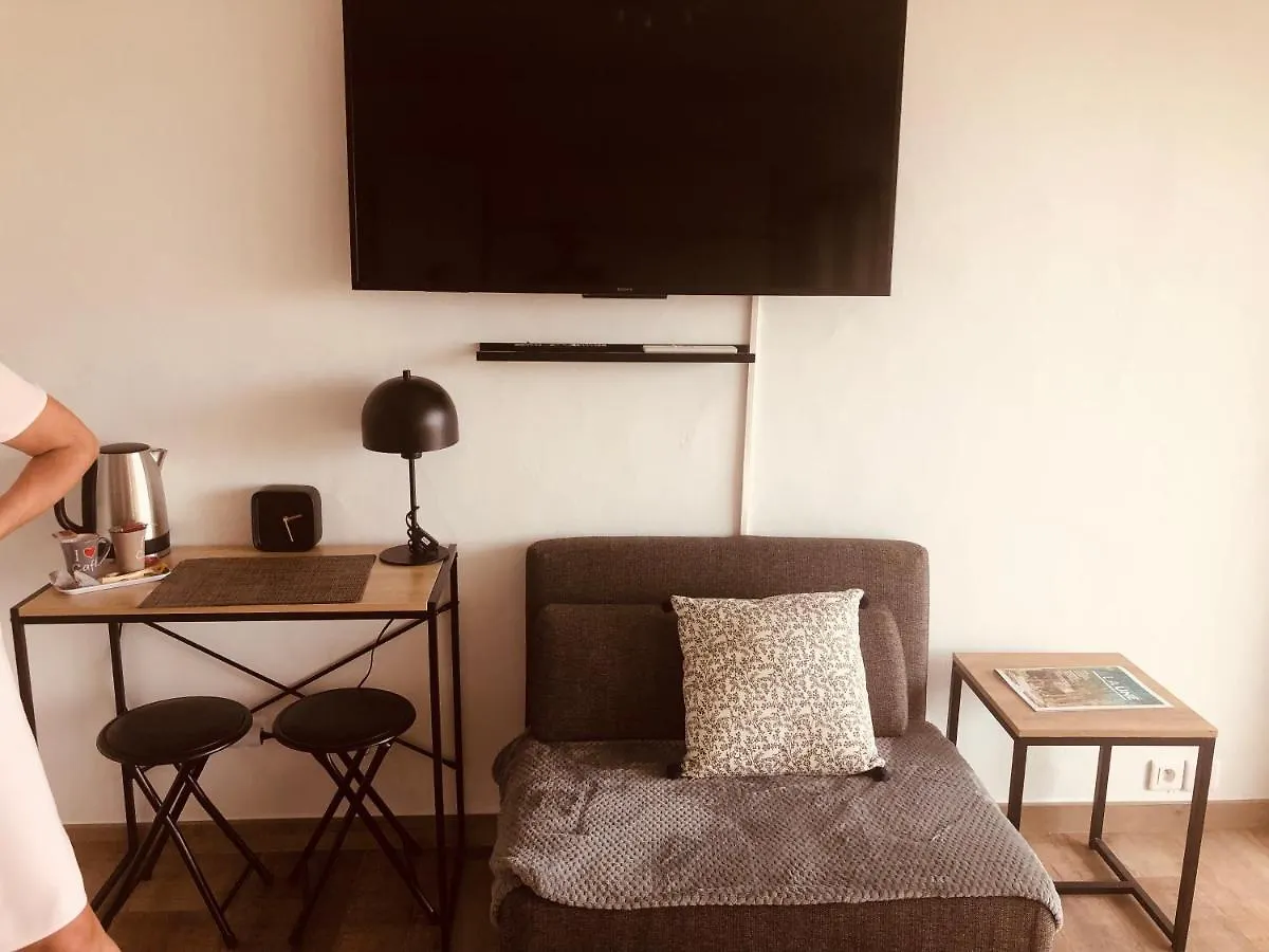 Apartman Studio Climatise Avec Piscine, Vue Mer Sainte-Maxime Franciaország